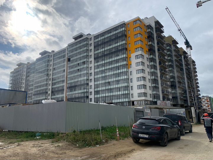 2-к. квартира, 59,3 м², 6/14 эт.