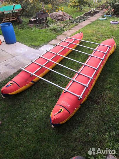 Надувной катамаран