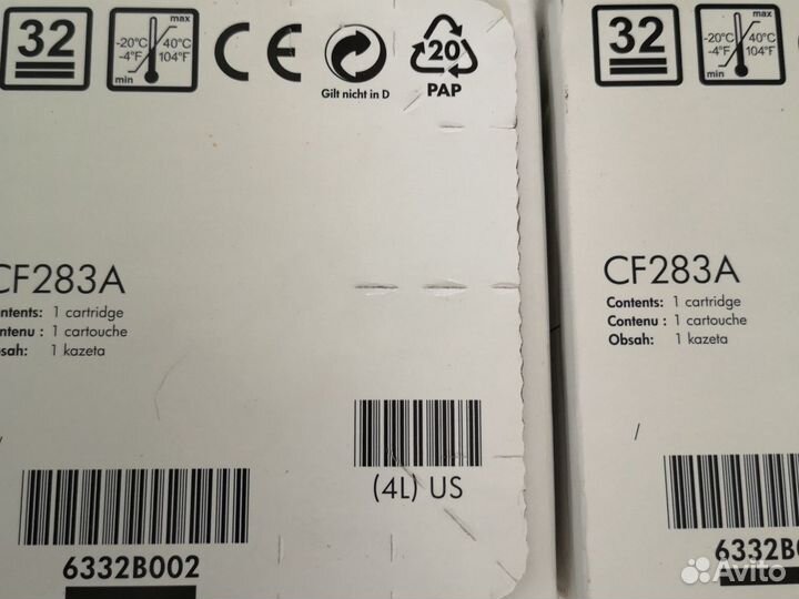 Картридж hp CF283A