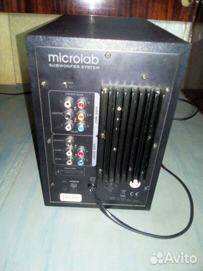 5.1 колонки Microlab с мощью RMS 60,5 Вт