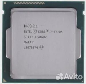 Процессор i7 4772k