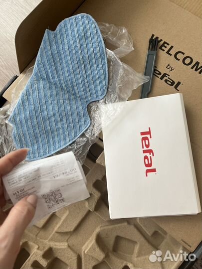 Робот пылесос моющий tefal