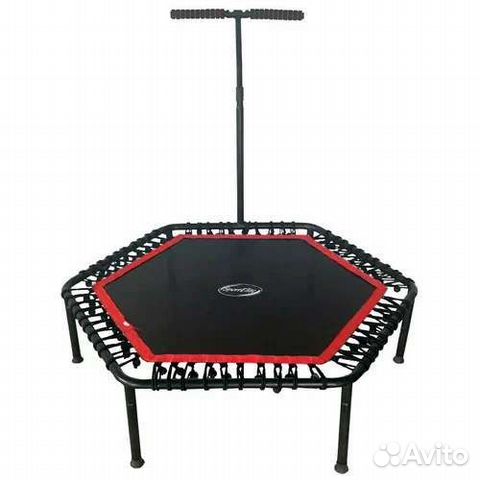 Батут новый для фитнеса с ручкой