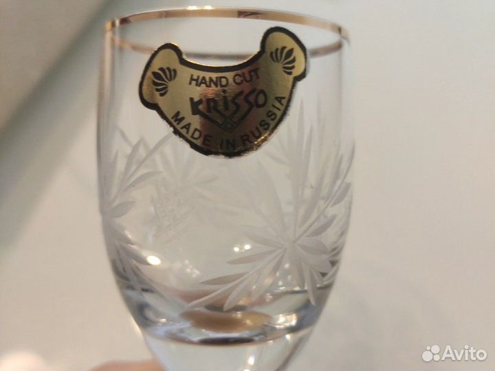 Набор хрустальных рюмок (5 шт)