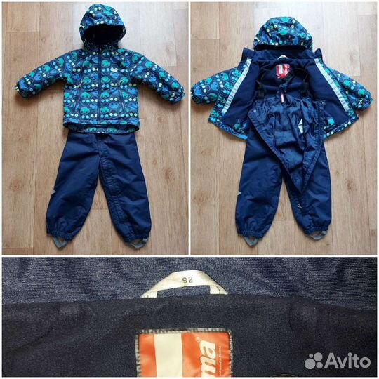 Комбинезон комплект р.86, шлем деми