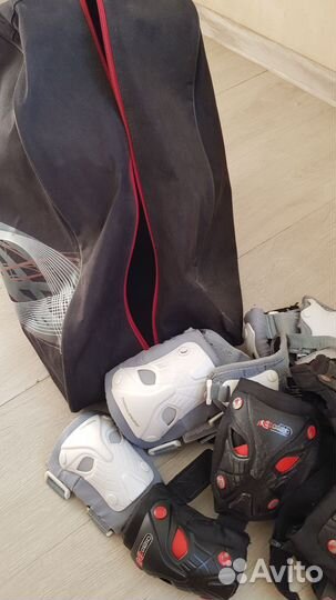 Детские ролики reaction раздвижные 31-36