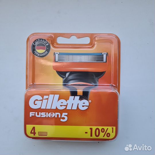 Сменные кассеты для бритья gillette