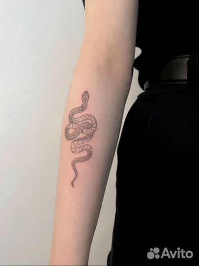 Модель на татуировку