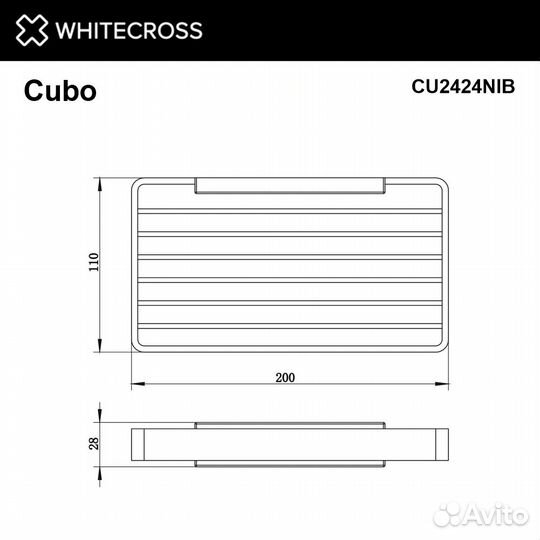 Whitecross CU2424NIB Мыльница