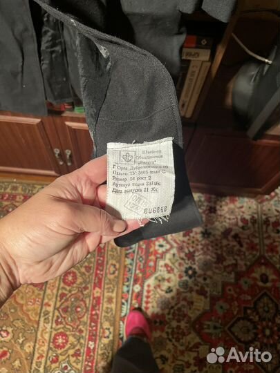 Парадный военный китель, пальто, рубашки СССР