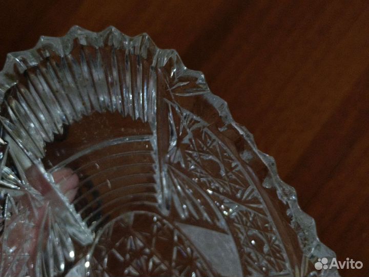 Хрустальные вазочки