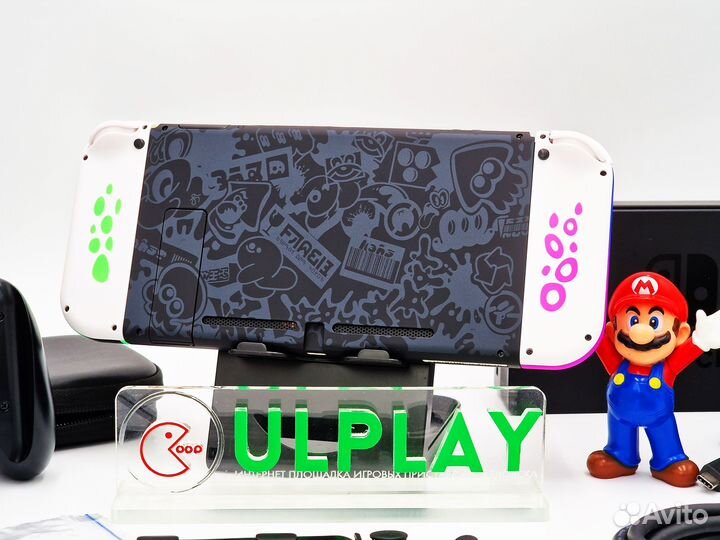 Nintendo Switch Splatoon Edition + прошитая 256 Gb