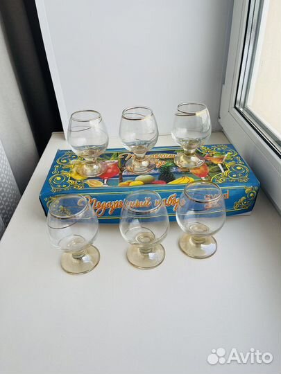 Набор бокалов для напитков, 6 шт