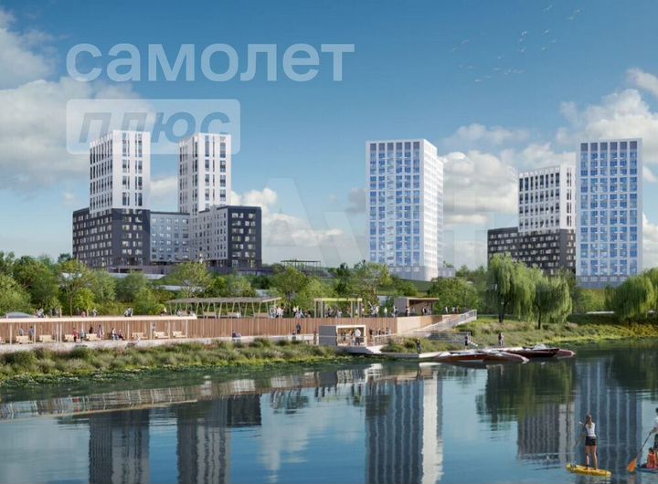 2-к. квартира, 68,9 м², 9/16 эт.