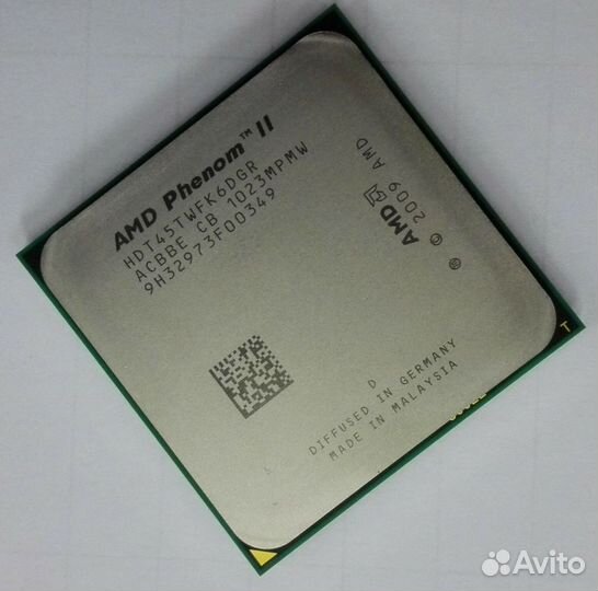 Процессор Phenom II X6 1045T HDT45twfk6GR 95 AM3