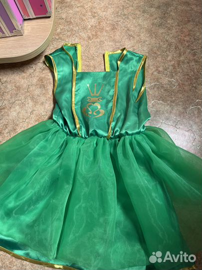 Новогодний костюм лягушки