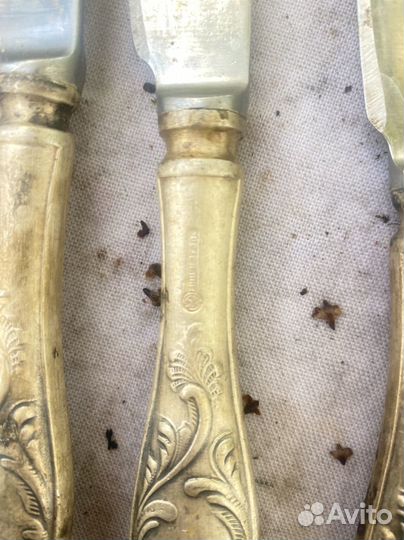 Столовые приборы мельхиор СССР