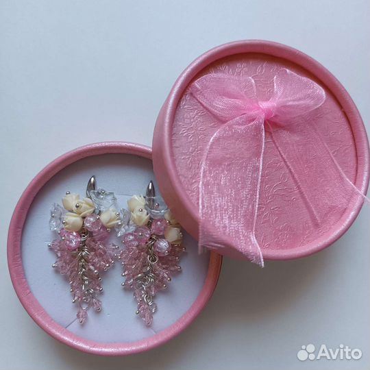 Серьги ручная работа