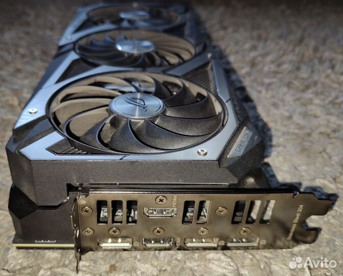 Видеокарта rtx 3070 Asus rog strix