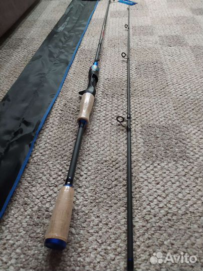 Спининг kaida1шт,катушка shinand1шт, плетенка2шт