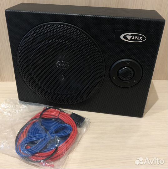 Сабвуфер активный 8 дюймов 20 см под сиденье