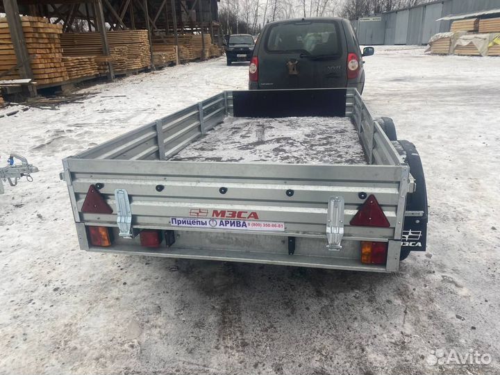 Прицеп двухосный мзса 817733.022. Легковой