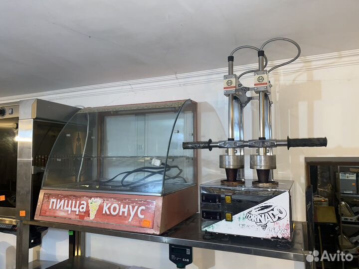 Пресс-печь для конусной пиццы