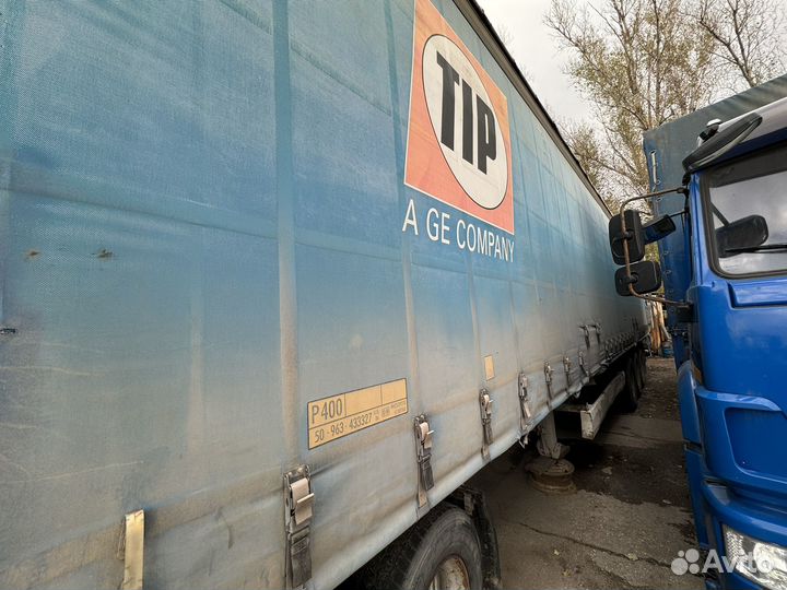 Полуприцеп шторный Krone SDP27, 2004