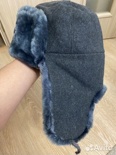 Шапка ушанка военная