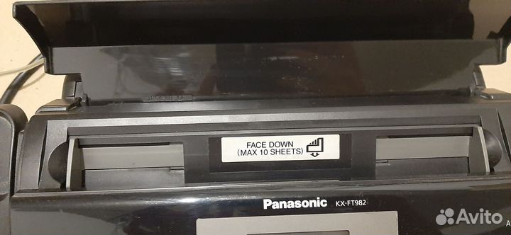 Телефон факс panasonic