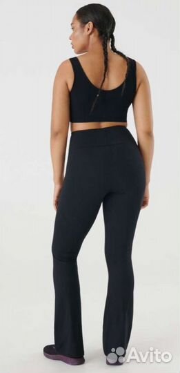 Брюки с широкими штанинами GYM hard