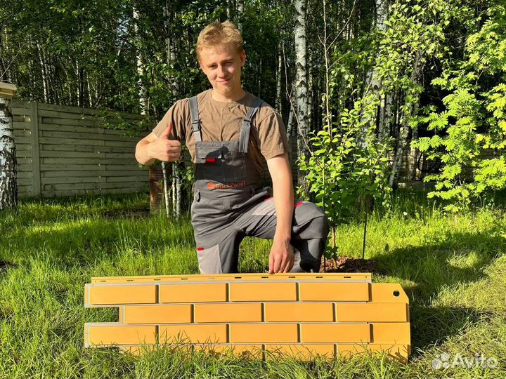 Фасадные панели под кирпич