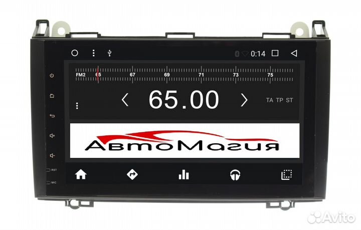 Штатная магнитола Mercedes A, B, V Sprinter