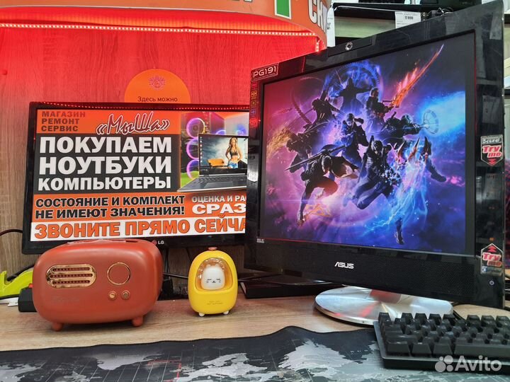 Отличный Монитор 19 дюймов asus