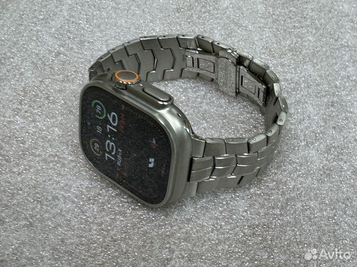 Титановый браслет для Apple Watch Ultra и похожих