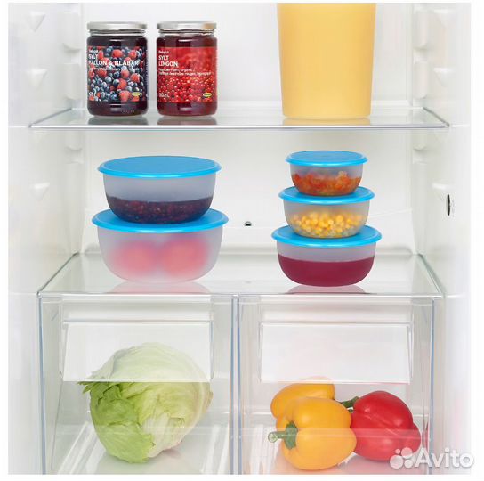 Набор контейнеров IKEA реда 5шт. Круглые. Новые