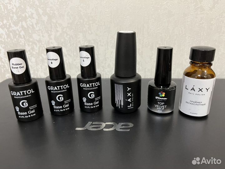 База, праймер и топ для гель лака