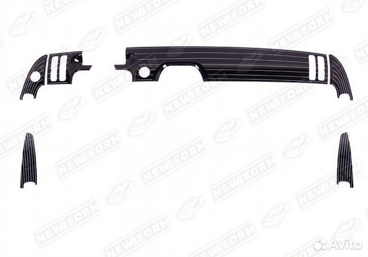 Накладки на панель Maybach Mercedes S class W223