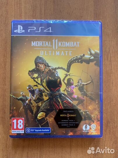Mortal kombat 11 (все бойцы,рус.версия) PS4/PS5