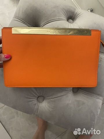 Сумка клатч натуральная кожа новая