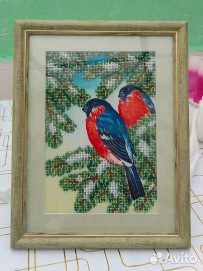 Картины из бисера