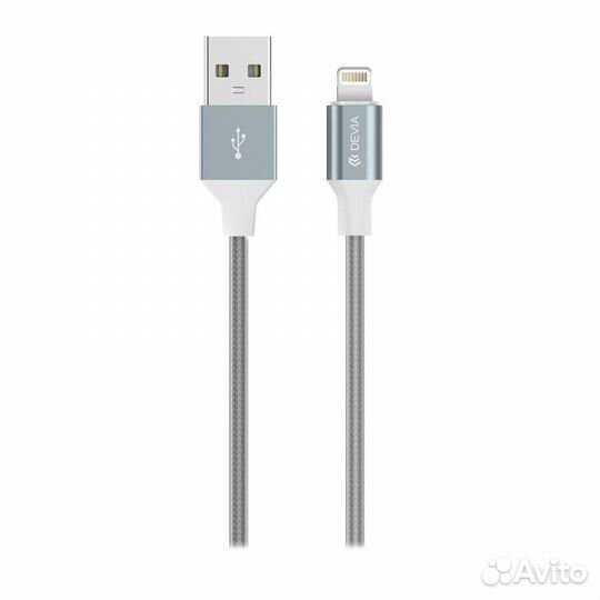 Кабель Devia Gracious Lightning - Grey