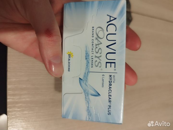 Линзы acuvue oasys Двухнедельные 6 шт