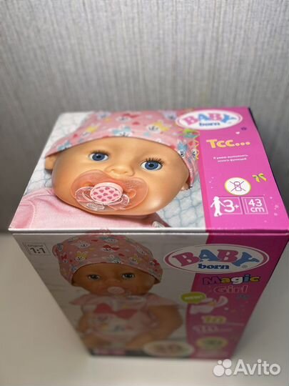 Baby Born Magic Girl кукла Бэби Борн 43см