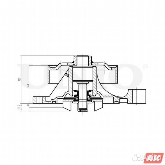 Насос водяной
