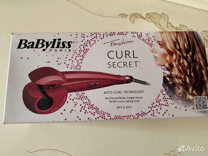 Плойка для волос babyliss curl secret