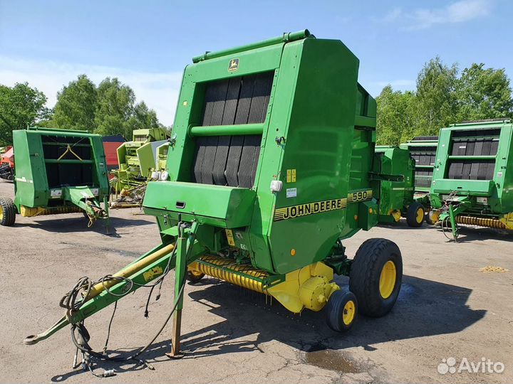 Пресс-подборщик John Deere 550, 1998