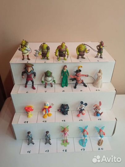 Игрушки из киндера сувениры, ландрин