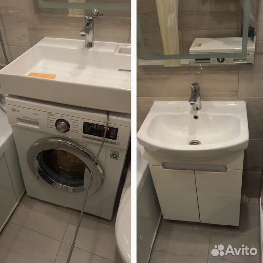 Установка стиральных и посудомоечных машин