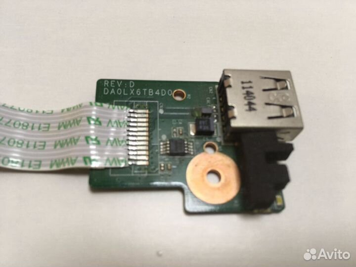 USB плата DA0LX6TB4D0, HP Pavilion dv6-3000